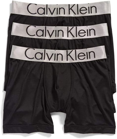 calvin klein men's steel micro 3-pack boxer briefs|Calvin Klein boxers best price.